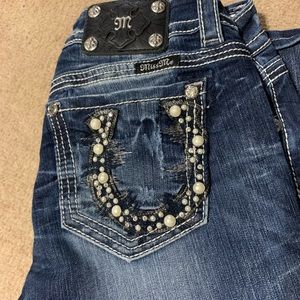 MissMe mid rise boot cut